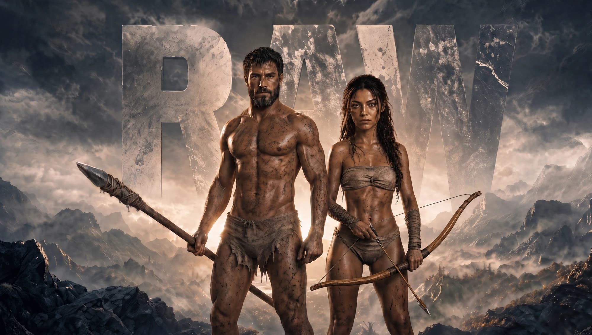 ARK RAW survivors at the edge of the wilderness